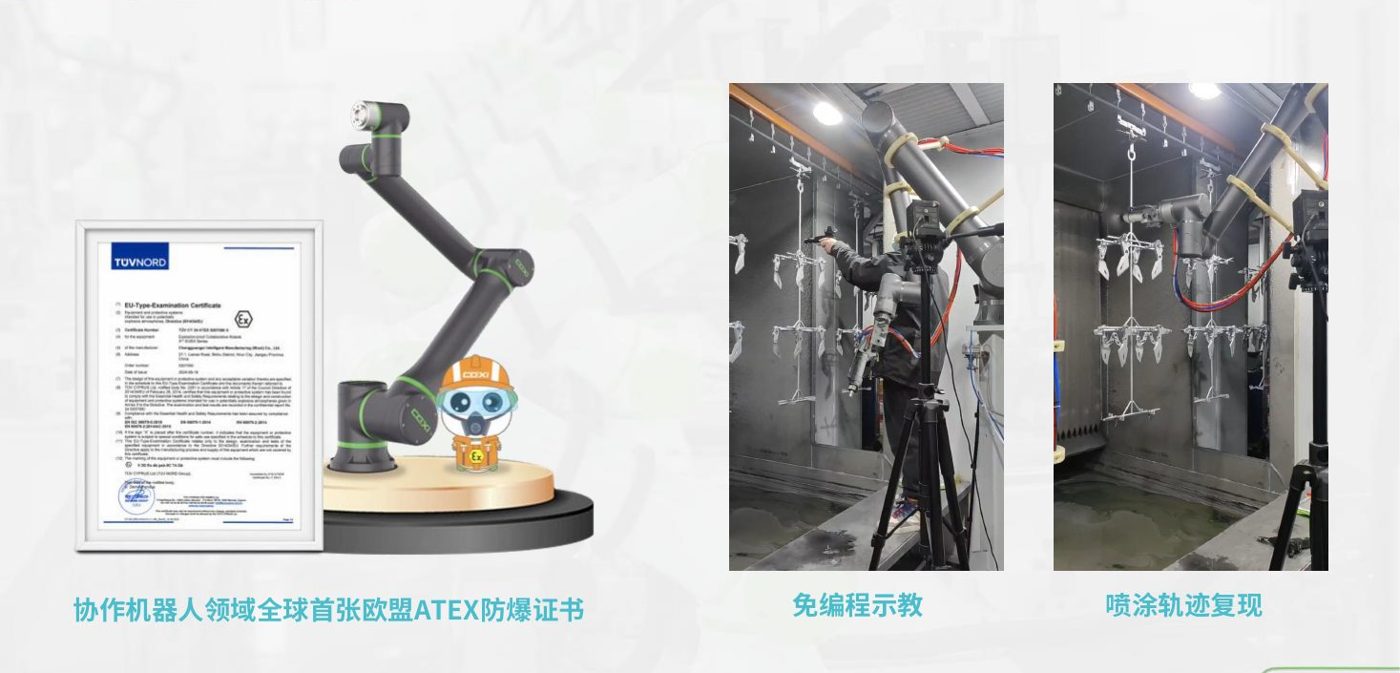 协作机器人领域欧盟 ATEX 防爆证书（公司简介）